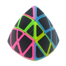 ZCUBE 탄소 섬유 스티커 스피드 매직 큐브 2x2 3x3 4x4 5x5 Skew Kilominx Megaminxeds Dodecahedron Mastermorphix Cube, [05] Mastermorphix