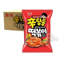 대용량 신당동떡볶이 110g 16입 세트 입가심 간식 회사 병원 사무실 탕비실, 1개