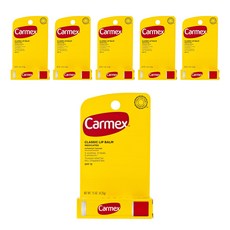 Carmex 小蜜媞 經典護唇膏 SPF15, 單色, 4.25g, 6支