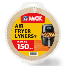 미스터오케이 에어프라이어 종이호일, 16cm, 150개입, 1개