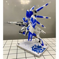 HG RG MG PG 스케일 하이뉴 / 거치대 아크릴 액션 베이스 건프라 스탠드, 1개, 디자인B (rg 15.5 x 11.5cm)