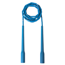 台灣NERVE【長把節拍跳繩】- 健身跳繩 訓練跳繩 新手推薦 節奏穩定 質感耐用 燃脂不捲繩, 藍, 1個