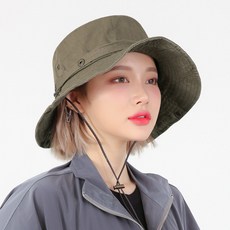 라핑 와이어 등산모자 사파리 낚시 캠핑 벙거지 모자 부니햇, 카키