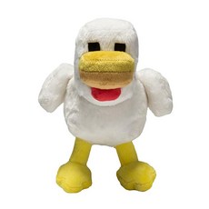 마인크래프트 봉제 인형 블록 인형 러브 드래곤 피규어 남아용, 치킨 20cm