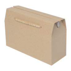 주호팩 끈손잡이 다용도 선물상자 20-1 (242x90x110), 고급크라프트, 100개