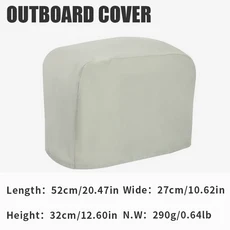 KOETSU Extra-Thick Waterproof Outboard Motor Cover - 6-250HP Material UV-resistant Shield, 01 6-18HP