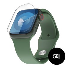 케이맥스 애플워치 우레탄 액정보호 필름 5매입, 1개