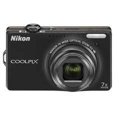 Nikon 디지털 카메라 COOLPIX (쿨 픽스) S6000 노블 블랙 S6000BK