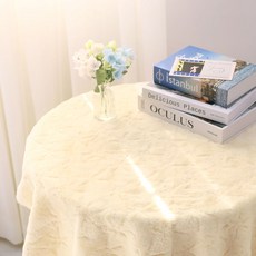 극세사 헤르메스 페이크퍼 테이블 인테리어 벨보아 부드러운원단 인조털퍼 포토카드 촬영용 털원단 18컬러 바느질감, 크림, 1개