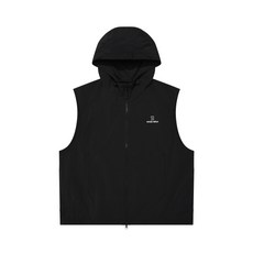 와키윌리 화섬 후드 베스트 블랙 21C735 71Y291