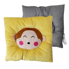 옐로우몽키 엉따궁따 USB 캐릭터 발열방석 발열쿠션, 단품