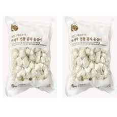 전통 감자 옹심이 1kg 2팩 생 감자 밀가루X 사골육수 멸치육수 들깨가루