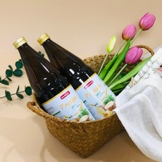 유기농파인애플100%원액주스750mlx2병메디큐라NFC, 750ml