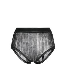 라반 비즈 장식 하이웨이스트 팬티