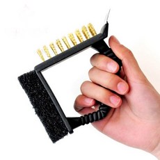 캠핑 바비큐그릴 청소 브러쉬