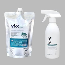 바이엑스 Vi-X 안전한 분사형 소독제 500ml 살균스프레이 소독수 미산성차아염소산수 HOCL 뿌리는소독제, 2개