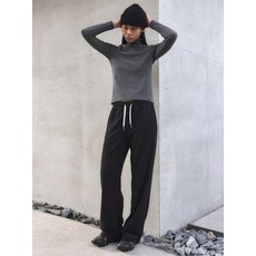 탑텐 여성 소프트 플리스 스트레이트 팬츠MBG5PT2299 MBG5PT2299