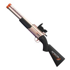 UB 더블 배럴 샷건 S686 에어 소프트 탄두 너프건, 세로형 장총, 로즈골드, 1개