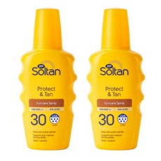 Soltan Protect Tan Spray 솔탄 프로텍트 앤 탄 SPF30 선스프레이 200ml 2개
