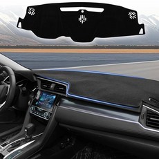 YYCKE 대시 커버 매트 맞춤형 핏 2007-2014 쉐보레 타호 아발란치 서버반/GMC 유콘 데날리/07-13 GMC 시에라 SLT/쉐보레 실버라도 LTZ 액세서리 대시보드, Chevy Tahoe SUV 2015-2020