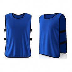 밴드형 단체 팀조끼 파랑 FREE