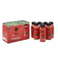 엘제이드 얼린 생 수박주스 과일 음료, 180ml, 6개