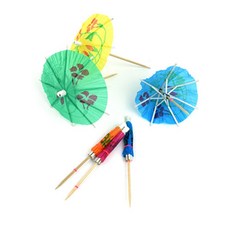 레코멘 우산장식 40P 미니우산장식