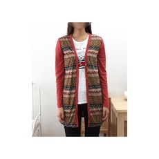 패션스타트 패턴인 P089 Cardigan 여성 가디건 옷 패턴 도안 옷본 여성복, 1개, 혼합