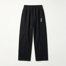 주니어 아동공용 세미 와이드 베이직 밴딩 트레이닝 팬츠