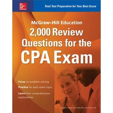 McGraw-Hill Education 2 000 Review Questions for the CPA Exam Paperback, English, 9781259586293