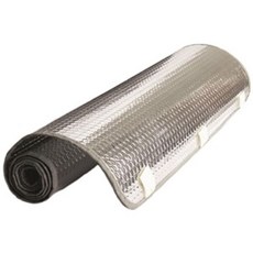 Camco SunShield 반사 차창문 햇빛가리개 - 유해한 자외선으로부터 RV를 보호하고 RV 온도를 조절합니다. 41.3cm x 64.1cm 16.25인치 x 25.25인