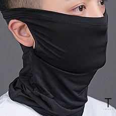 여름 넥게이트 쿨 목토시 오토바이 자전거 스포츠 넥워머 바라클라바, 화이트, 1개