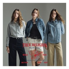 [트루릴리전] () 26SS 여성 아이코닉 데님 셔츠 2종