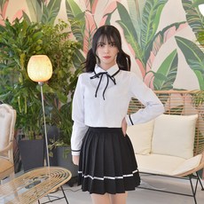 교복몰 (대여) 스탠다드 스쿨 여고생 세라복 (긴팔)