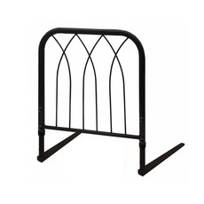 簡約時尚床邊護欄，金屬材質，安裝簡便，守護睡眠安全, 黑色