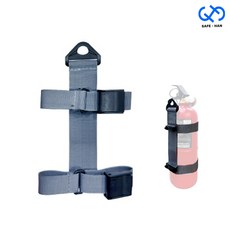 차량용 소화기 고정 거치 벨트, 차량용소화기(0.7kg) 고정 벨트, 1개