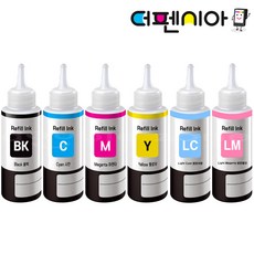 엡손 T673 호환 리필잉크 673BK 673C 673M 673Y 673LC 673LM EPSON L800 L805 L810 L850 L1800, 1개, T6731 검정