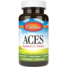 Mapeinc 칼슨 ACES 비타민 A C E + 셀레늄 50정 면역건강, 1개