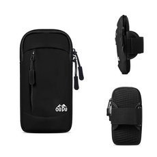 【WIDE VIEW】運動跑步手機臂套，6.8吋手機適用，防水透氣，耳機孔設計，夜間反光安全臂帶