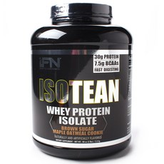 IFORCE NUTRITION Isotin 乳清分離蛋白紅糖楓燕麥餅乾, 1個, 2.3 公斤