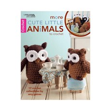 paperback Book More Cute Little Animals to Crochet: 17 Crochet Collectibles