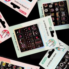 마켓마고25 네일아트 랜덤 붙히는네일손톱스티커