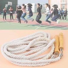 따뜻한잡화점 로프형 단체줄넘기 체육대회게임 단체줄넘기5m, one, 1개