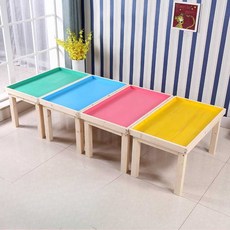 모래테이블 샌드아트 교육용 교구 드로잉 샌드박스 모래놀이 교육, 60x60x55cm (색상 문의)