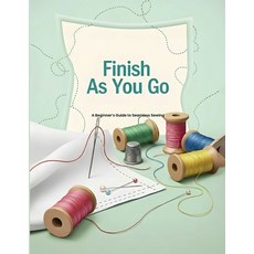(英文圖書)Finish As You Go: A Beginner's Guide to Seamless Sewing 平裝版, Nancy Rumney, 英文
