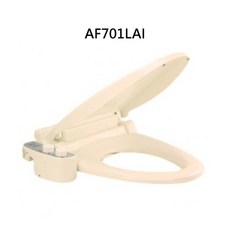 智能馬桶蓋AF701LAI，溫水沖洗，多功能控制，抗菌材質，簡約易安裝, AF701LAI, 和成HCG AF701LAI 470MM 牙色 水洗免治馬桶座