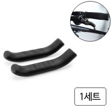 자전거 핸들 실리콘 2P 커버, 1세트, 블랙(11121)2P 세트