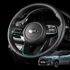 더뉴 셀토스 튜닝 카본 몰딩 핸들프레임 용품 도어 스커프 차량 자동차, 상세페이지 참조, 핸들프레임 2P_실버