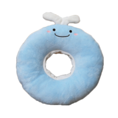 可愛鯨魚造型寵物頸圈 柔軟舒適防舔咬甜甜圈頸圈 寵物恢復期必備, 鯨魚, 1個