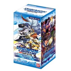디지몬카드 스페셜 부스터 버전 1.0 / Special Booster VER. 1.0 / 미개봉 1박스 (24팩 동봉), 1개